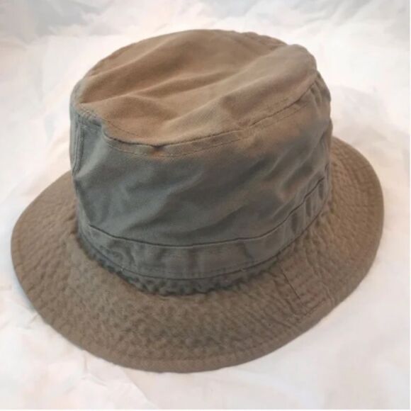 Kid's Bay Hot Cozumel Mexico Tan Khaki Bucket Hat - Picture 5 of 11